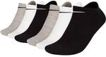 NIKE Unisex 6er Pack Sneaker Sportsocken - Everyday, Lightweight No Show, einfarbig