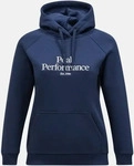 Peak Performance G79577010, PEAK PERFORMANCE Damen Kapuzensweat W Original Hood-BLUE
