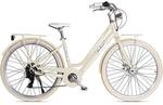 VELOMARCHE Elektro-Citybike VICTORIA LADY 28 Zoll &ndash; BEIGE SAHARA