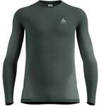 ODLO Herren Unterhemd BL TOP Crew neck l/s PERFORMAN