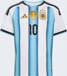 Adidas KA8115, ADIDAS Kinder Trikot Argentinien 26 Kids Messi Heimtrikot Gr&uuml;n