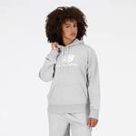 NEW BALANCE Damen Kapuzensweat Essentials Stacked Logo Hoodie