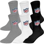 NFL Unisex Socken, 6er Pack - NFL Shield 6Pack Crew Socks, Logo,