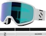 SALOMON Herren Skibrillen He/Uni GOGGLES AKSIUM 2.0 WHITE/Mid Blue