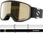 SALOMON Herren Skibrillen He/Uni GOGGLES AKSIUM 2.0 S ACCESS BLACK/Gold