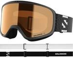 Salomon Kinder Skibrillen Ki GOGGLES LUMI ACCESS BLACK/Tonic Orange