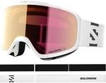 Salomon Kinder Skibrillen Ki GOGGLES LUMI WHITE/Ruby