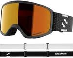 SALOMON Herren Skibrillen He/Uni GOGGLES AKSIUM 2.0 S BLACK/Mid Red
