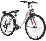 DACAPO DaCapo Kinderfahrrad 24" Cindy 7 G&auml;nge RH 32 cm mit Beleuchtung - Ab 8 Jahre