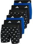 ADIDAS adidas Herren Boxershorts, 6er Pack - Boxer Briefs, Active Flex Cotton,...
