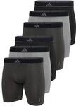 ADIDAS adidas Herren Boxershorts, 6er Pack - Boxer Briefs, Active Micro Flex...