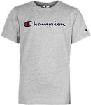 CHAMPION Champion Kinder Unisex T-Shirt - Crewneck, Rundhals, Cotton, gro&szlig;es Logo,