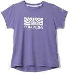 COLUMBIA Kinder Shirt Tech Trail Utility SS Graphic Crew