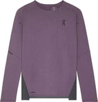 On 1ME1024, ON Herren T-Shirt Performance Long-T Dewberry / Eclipse male