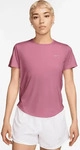 Nike HQ0648, NIKE Damen T-Shirt W NK TEMPO DF SS TOP PEONY/REFLECTIVE SILV female