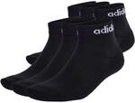 ADIDAS adidas Unisex Quarter Socken, 6er Pack - Linear Cushioned Ankle, Logo,