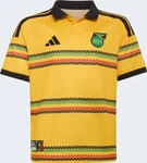 Adidas KB3391, ADIDAS Kinder Trikot Jamaika 26 x Bob Marley Kids Heimtrikot Gelb