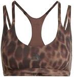 ADIDAS Damen BH Optime Leopard Tr&auml;ger-BH mit leichtem Halt