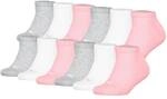 PUMA Kinder Sneakersocken, 12er Pack - Plain Sneaker 12P, Logo, einfarbig