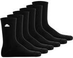 ELLESSE ellesse Unisex Socken, 6er Pack - ALACRE, Crew Socken, Logo, einfarbig