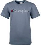 CHAMPION Champion Kinder Unisex T-Shirt - Oberteil, Rundhals, Baumwolle, Logo,