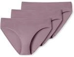 SCHIESSER Damen Slips 3er Pack - Jazz-Pants, Cotton Essentials, Basic, Stretch