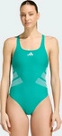 Adidas KH2394, ADIDAS Damen Badeanzug Logo C-Back Gr&uuml;n female
