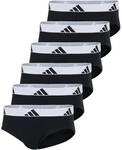 ADIDAS adidas Herren Slip, 6er Pack - Briefs, Active Flex Cotton, Logo,...