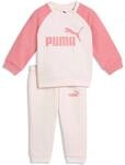 PUMA Kinder Anzug MINICATS ESS Raglan Crew Set FL INF
