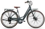 ADRIATICA Elektro-Citybike RETRO 28 Zoll, grau
