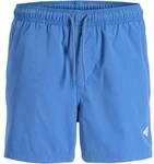 JACK AND JONES JACK&JONES Herren Badeshorts - JPSTMAUI TROPIC SOLID SWIM SHORTS REG