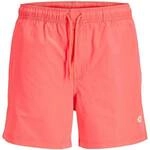JACK AND JONES JACK&JONES Herren Badeshorts - JPSTMAUI TROPIC SOLID SWIM SHORTS...