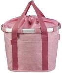 KLICKFIX Vorderradkorb "Bike Basket TWIST" , rosa