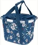 KLICKFIX Vorderradkorb "Bike Basket" , garten blau