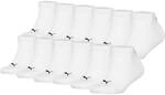 PUMA Kinder Sneakersocken, 12er Pack - Plain Sneaker 12P, Logo, einfarbig
