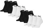 PUMA Unisex Quartersocken, 12er Pack - Cushioned Quarter 12P, Logo, einfarbig