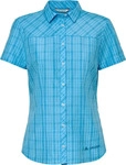 Vaude 42229, VAUDE Damen Bluse Wo Tacun Shirt II Blau female