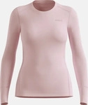 Odlo 111601, ODLO Damen Unterhemden lg.Arm Da MERINO 200 Pink female