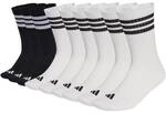 ADIDAS adidas Unisex Socken, 9er Pack - 3-Stripes Cushioned Sportswear Crew...