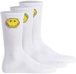 JACK AND JONES JACK&JONES Herren Socken, 3er Pack - JACGREG SMILEY TENNIS SOCKS,