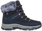 SKECHERS Damen Trekkingstiefel hoch Da LACE UP SUEDE MESH SIDE ZIP UP BOOT