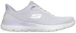 SKECHERS Damen Slipper Da ENGINEERED MESH FLAT KNOTTED BUNGEE
