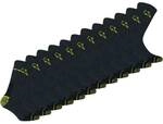 DIADORA Diadora Unisex Arbeitssocken, 12er Pack - Sportsocken, Baumwolle, Logo,
