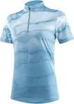 L&ouml;ffler 27859, L&Ouml;FFLER Damen Trikot W BIKE SHIRT HZ BARKLY Blau female