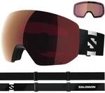 SALOMON Herren Skibrillen He/Uni GOGGLES RADIUM PRO S SIGMA BLACK/FR/LB