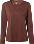 Vaude 41316, VAUDE Damen Shirt Wo Essential LS T-Shirt Braun female