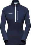 mammut 1014-05531, MAMMUT Damen Pullover Aenergy Light ML Half Zip Pull Blau female