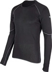 Odlo 155162, ODLO Herren Unterhemd SHIRT L/S CREW NECK X-WARM Schwarz male