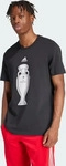Adidas IT9294, ADIDAS Herren Fanshirt Official Emblem Trophy Grau male