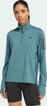 Adidas JX2255, ADIDAS Damen Rollkragen Own the Run Half-Zip Oberteil Grau female